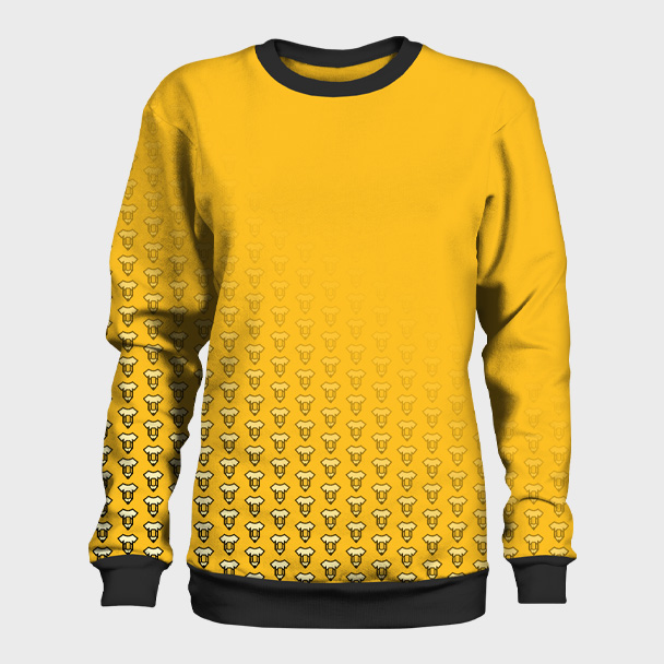 Bluza męska wciągana full-print