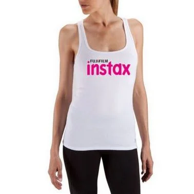 Koszulka z nadrukowanym logiem fujifilm