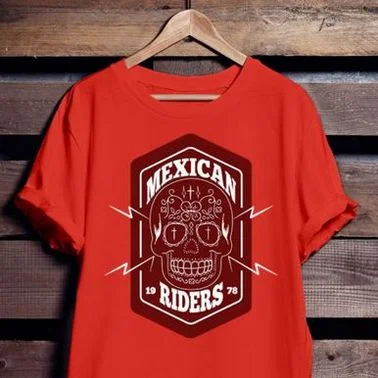 Koszulka z nadrukiem MEXICAN RIDERS