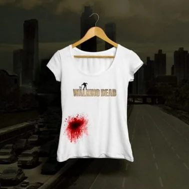 Koszulka z nadrukiem The Walking Dead