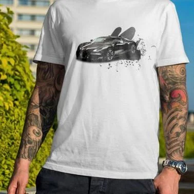 Koszulka z samochodem