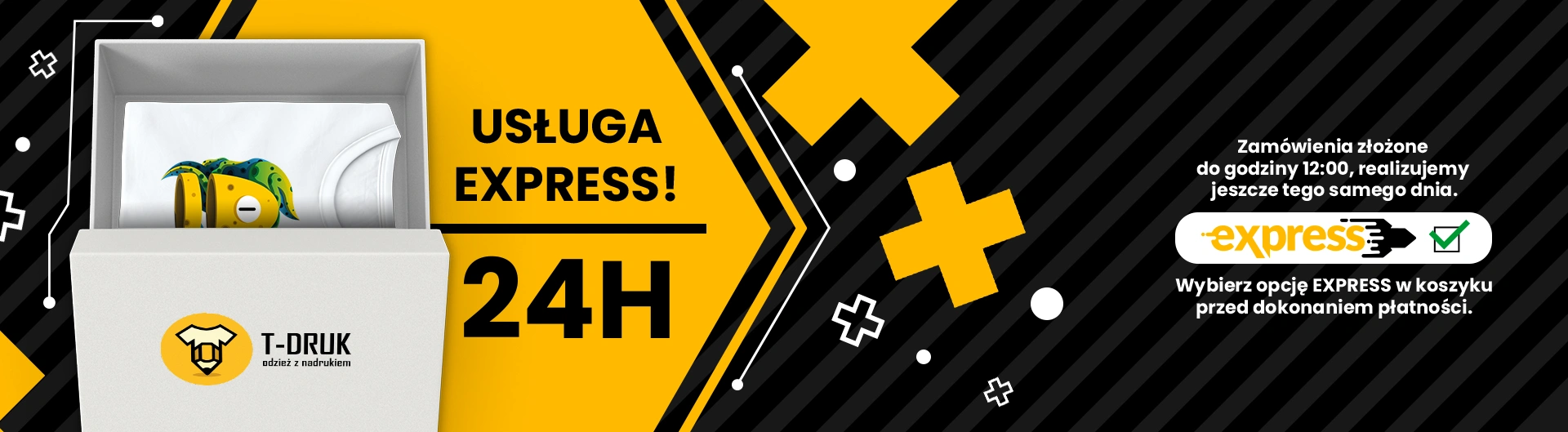 Nadruk z usługą express