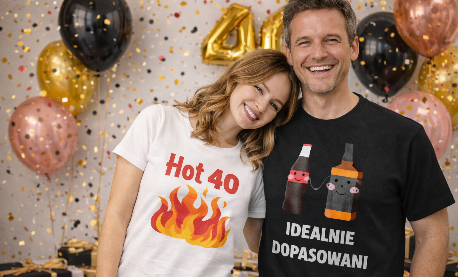 Koszulka na 40 urodziny. Idealny i oryginalny prezent