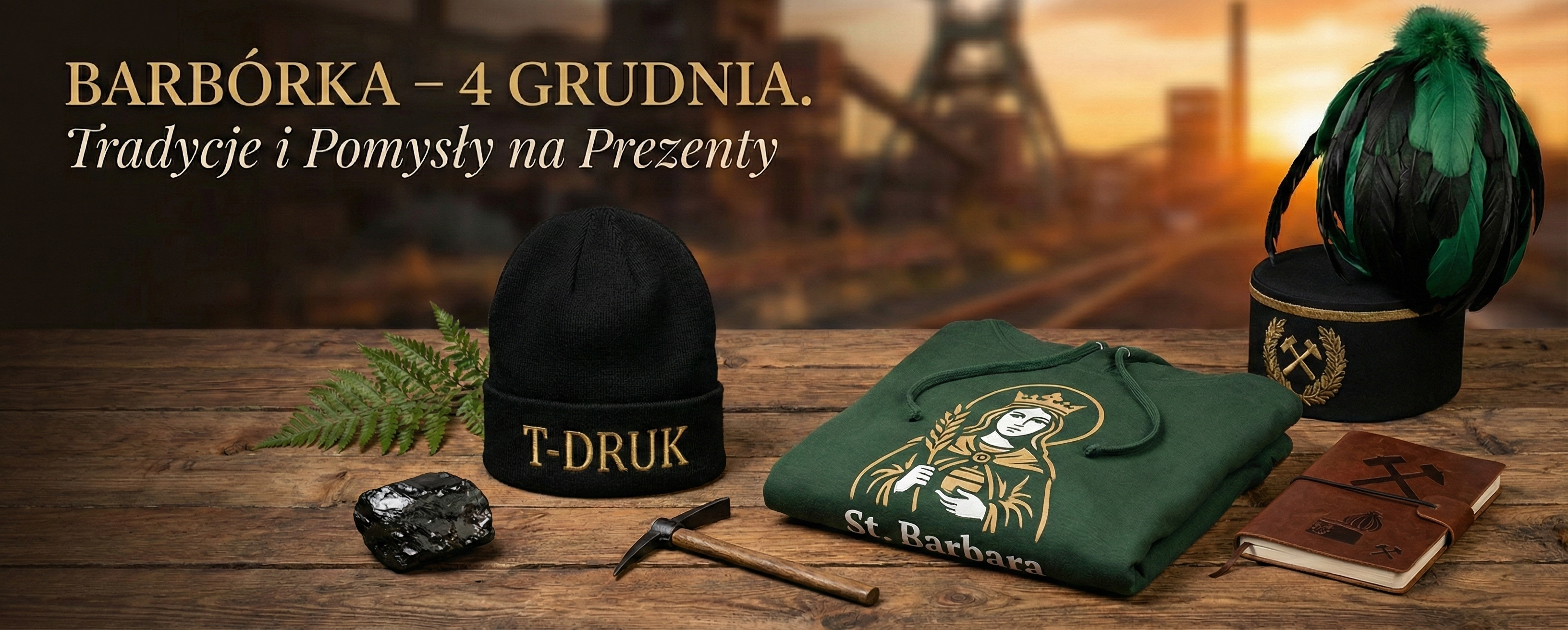 Pomysły na prezent - Barbórka, czyli Dzień Górnika